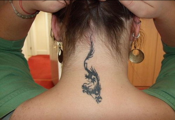 Neck Tattoo Designs For Male And Female 4
