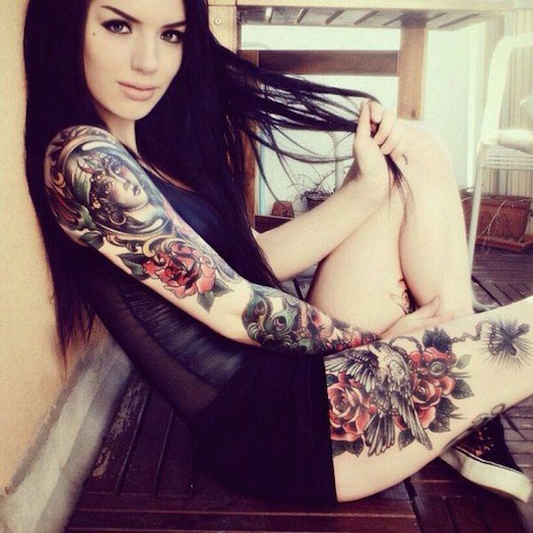 Appealing Tattoos for Women 106