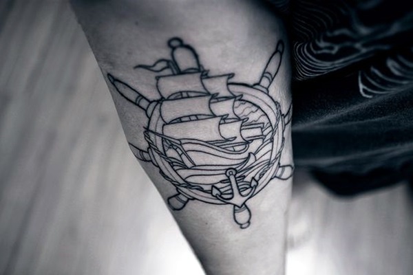 Boat Tattoo Designs 16