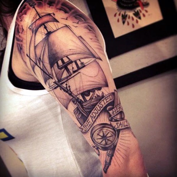 Boat Tattoo Designs