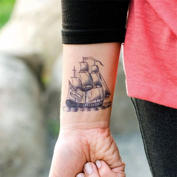Boat Tattoo Designs 45