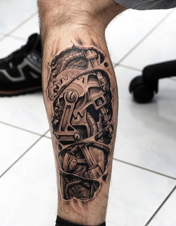 Insane Mechanics Tattoo Designs 24