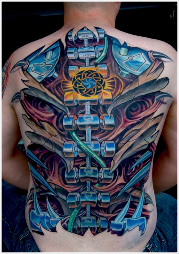 Insane Mechanics Tattoo Designs 8