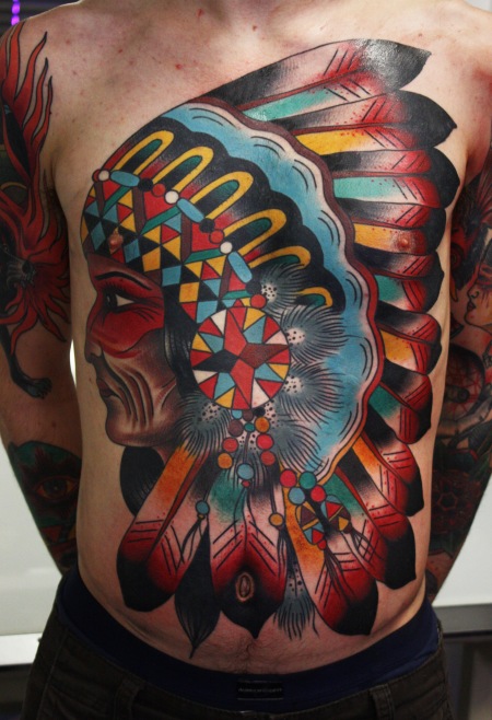 Native American Tattoo Design 1