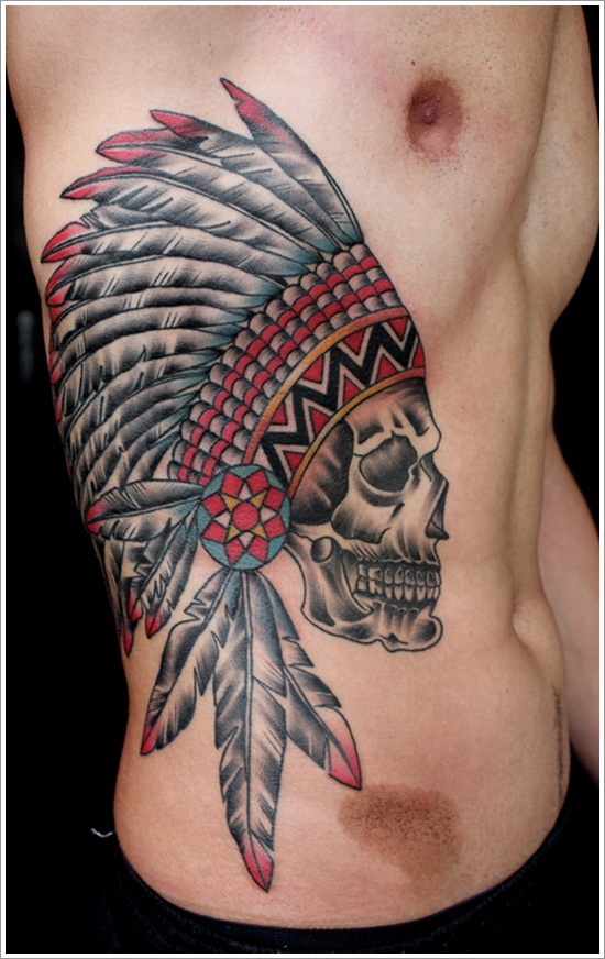 Native American Tattoos for men