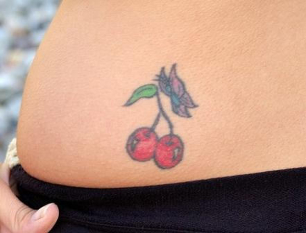 Cherry Tattoo Designs 31