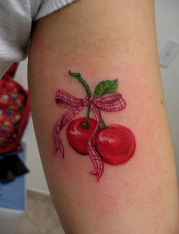 Cherry Tattoo Designs 32