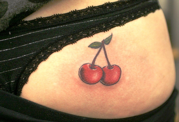 Cherry Tattoo Designs 36