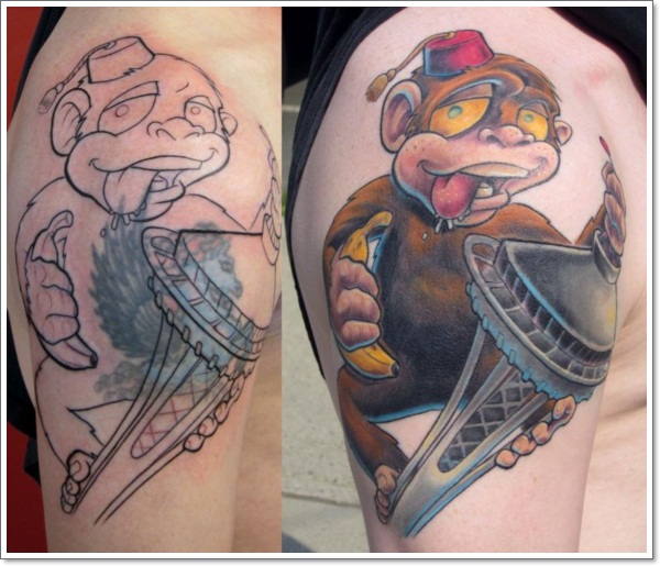 Monkey Tattoo Designs 15