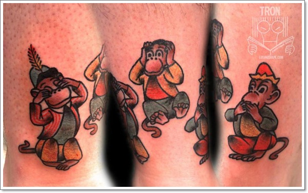 Monkey Tattoo Designs 21