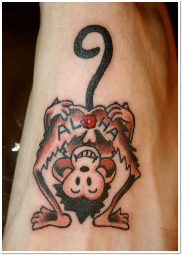 Monkey Tattoo Designs 5