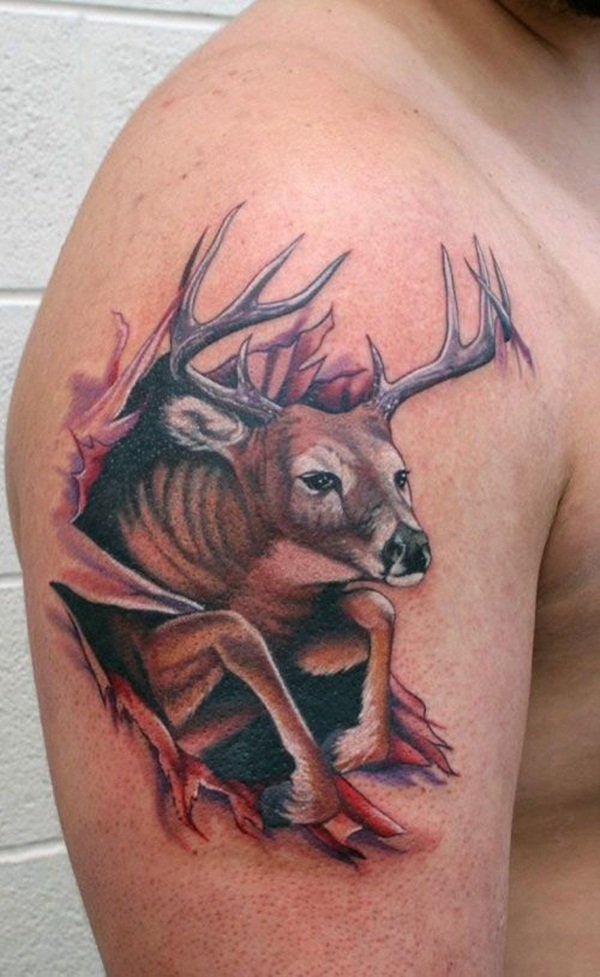 Ripped Skin Tattoo Design and Ideas 11