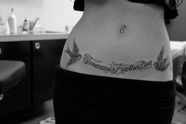 Stomach Tattoo Designs and Ideas 13