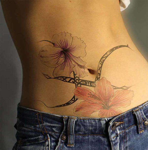 Stomach Tattoo Designs and Ideas 4