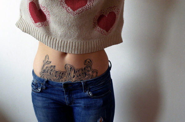 Stomach Tattoo Designs and Ideas 7