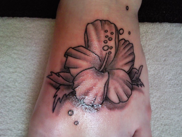 foot tattoo designs for girls 15
