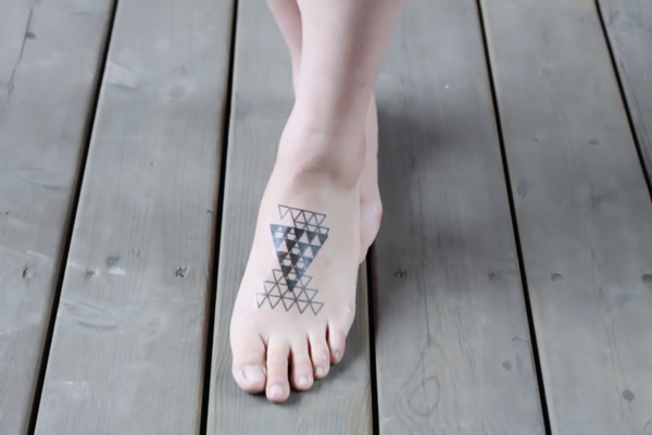 foot tattoo designs for girls 28