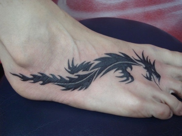 foot tattoo designs for girls 4