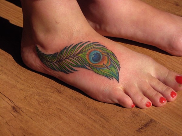 foot tattoo designs for girls 6