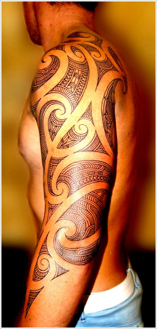 Maori Tribal Tattoo Designs 21