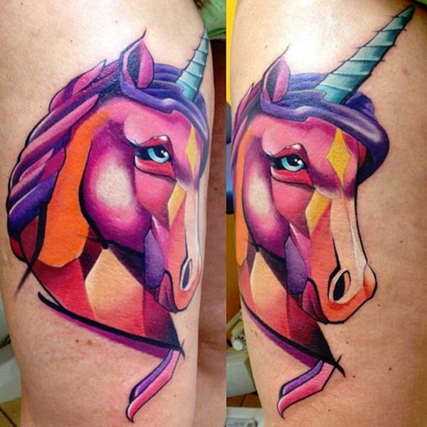 Unicorn Tattoo Designs 39