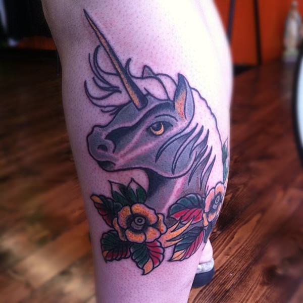 Unicorn Tattoo Designs 43