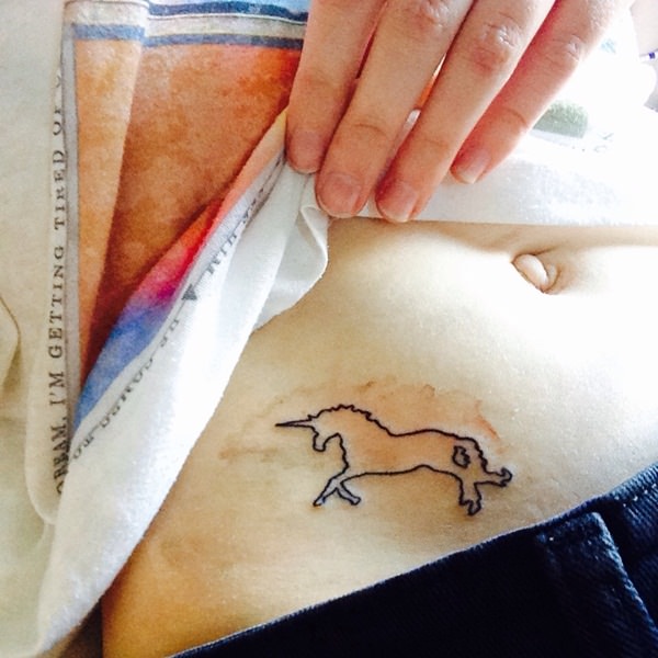 Unicorn Tattoo Designs 44