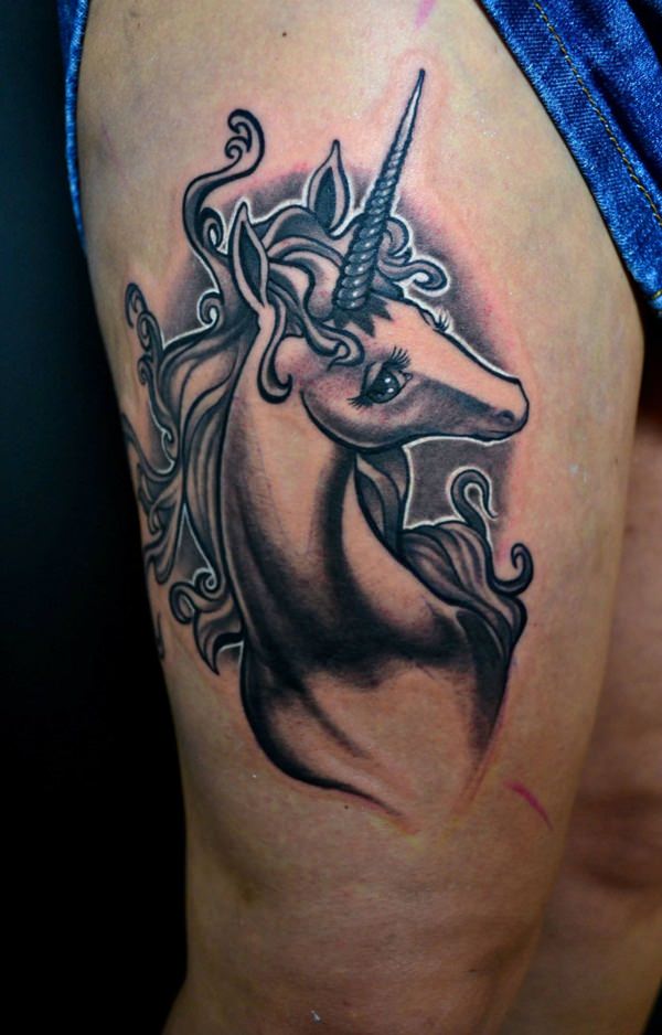 Unicorn Tattoo Designs 48
