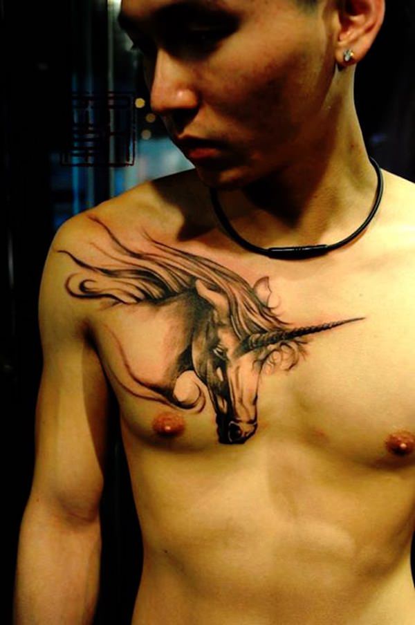 Unicorn Tattoo Designs 49