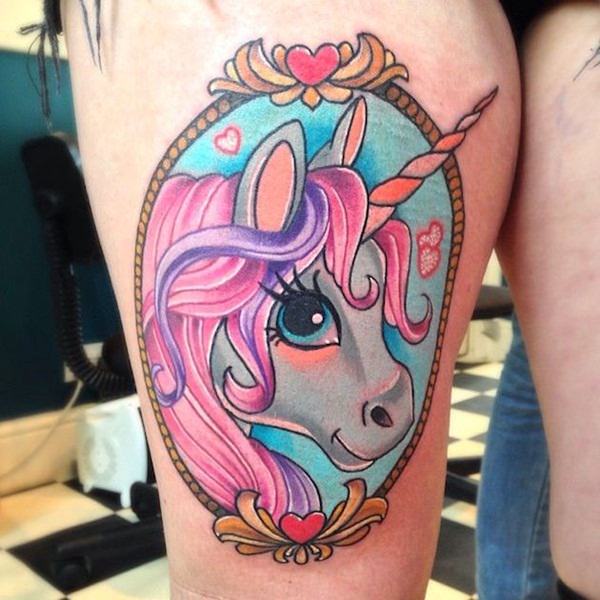 Unicorn Tattoo Designs 51