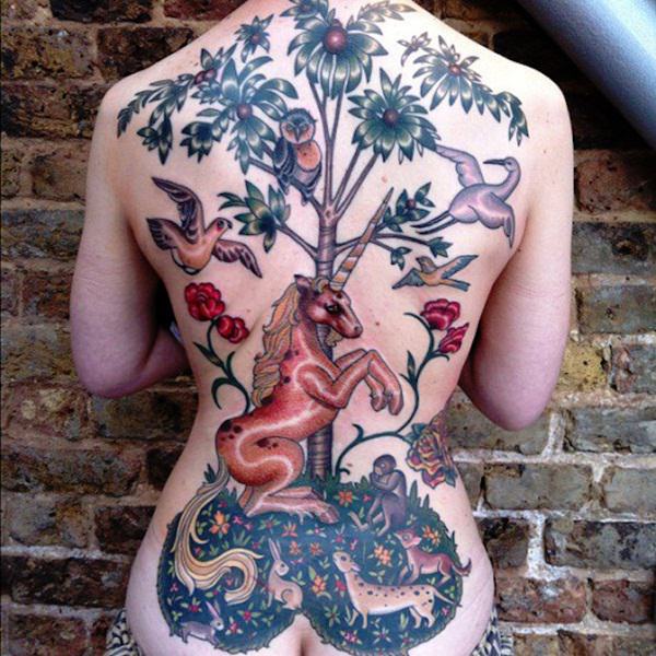 Unicorn Tattoo Designs 52