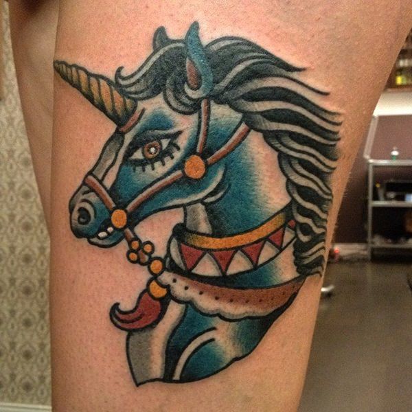 Unicorn Tattoo Designs 53