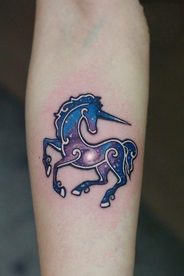 Unicorn Tattoo Designs 55