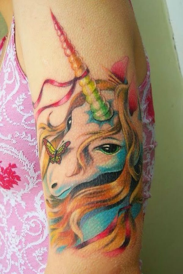 Unicorn Tattoo Designs 64