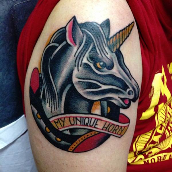 Unicorn Tattoo Designs 74