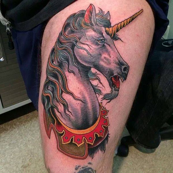 Unicorn Tattoo Designs 8
