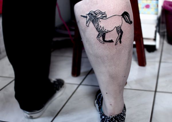 Unicorn Tattoo Designs 82