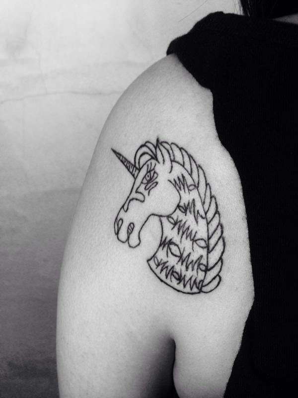 Unicorn Tattoo Designs 86
