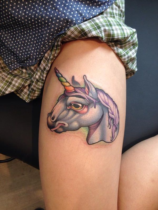 Unicorn Tattoo Designs 87