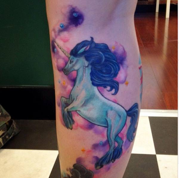 Unicorn Tattoo Designs 90