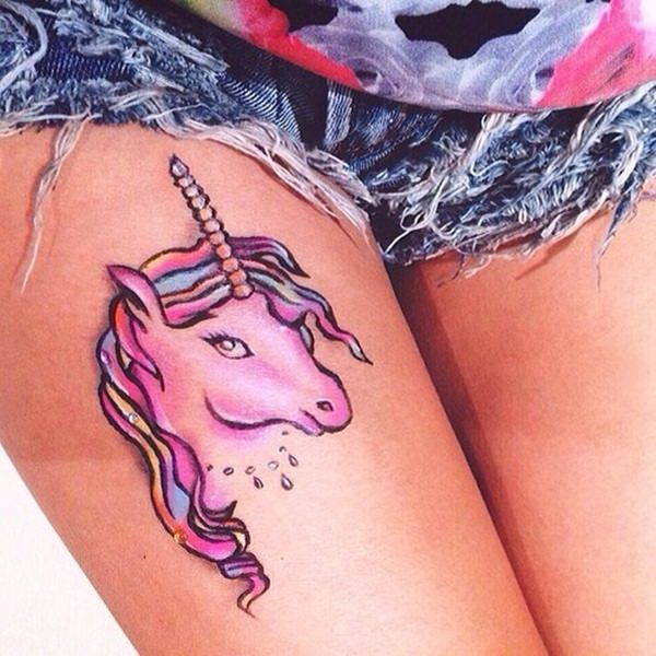 Unicorn Tattoo Designs 97