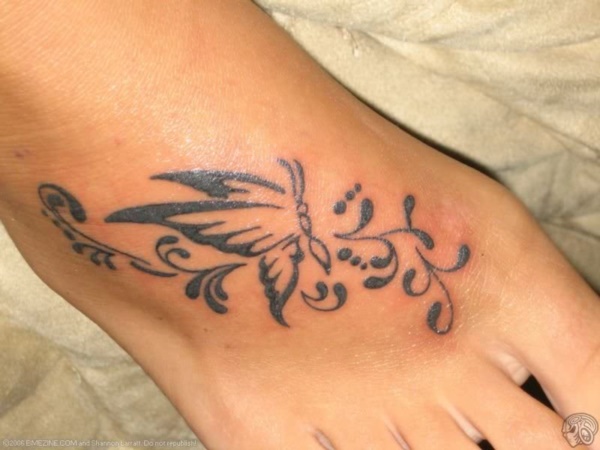 foot tattoo designs for girls 41