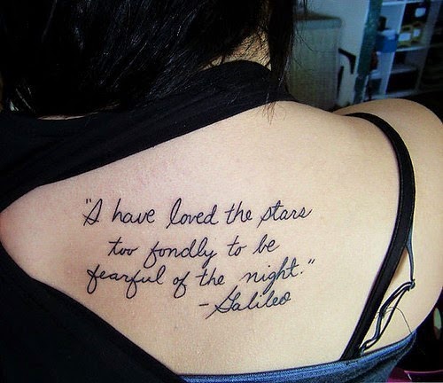 Mind Blowing Girl Tattoo Quotes