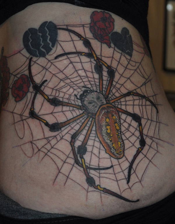 Awesome Spider Tattoo Designs 10