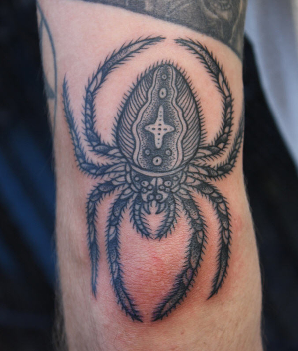 Awesome Spider Tattoo Designs 11