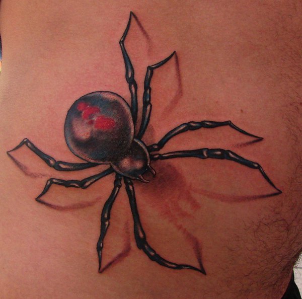 Awesome Spider Tattoo Designs 12
