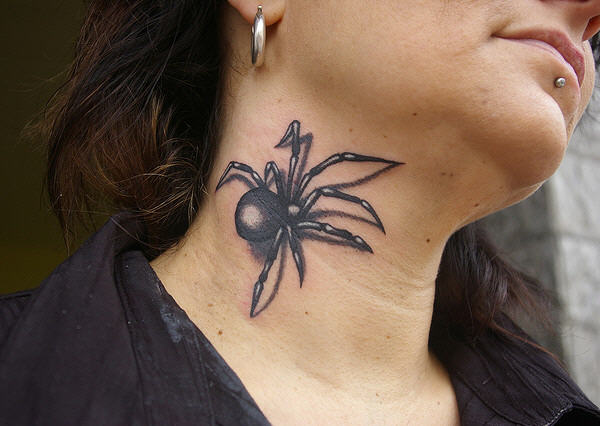 Awesome Spider Tattoo Designs 9