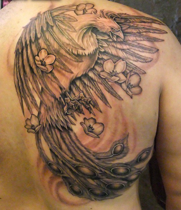 Beautiful Phoenix Tattoo Designs 1