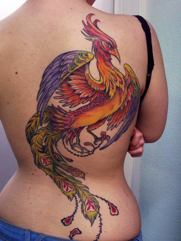 Beautiful Phoenix Tattoo Designs 11