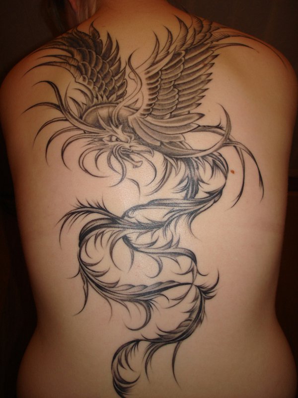 Beautiful Phoenix Tattoo Designs 14